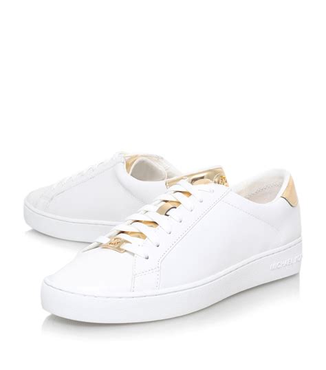 michael kors irving lace up slip on ballet|Michael kors irving lace up sneakers + FREE SHIPPING.